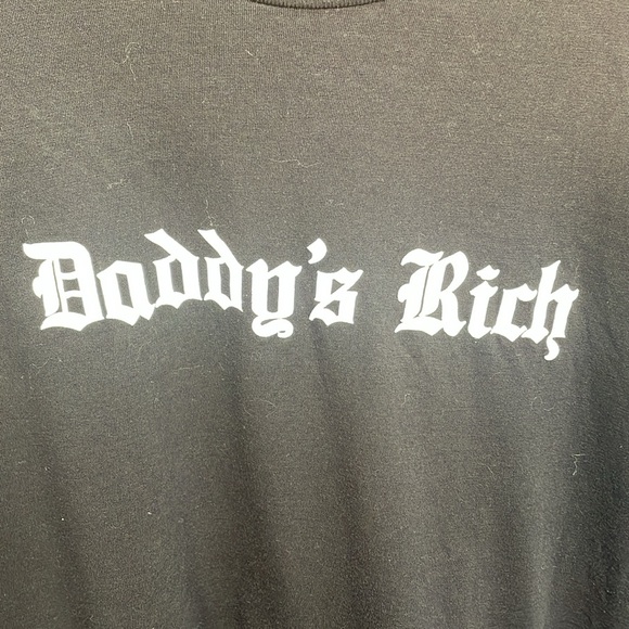 Tana t-shirt-“Daddy’s Rich”-Sz XL-Unisex - Picture 2 of 3
